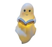 Jiuvaso Lampe de Lecture Mignonne En Forme de Livre, Veilleuse D'Halloween pour La Cuisine
