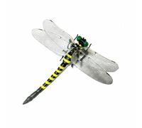 Jiuvaso Libellule Répulsive Broche Dragonfly Pin Figurine Décor Extérieur Accessoire Portatif Design Imitant Une Vraie Libellule Attaches Épingle Cordon Clip, L, Lanière