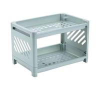 Jiuvaso Lit Superposé pour Cochons d'Inde, Lit Superposé pour Hamsters, Double Couche, Lit pour Lapins Où Les Hamsters Peuvent Se Cacher et Dormir, avec R, Bleu