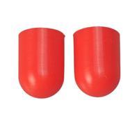 Jiuvaso Lot de 2 Couvercles de Levier de pour Vélo de Route, Pièces de Rechange en Silicone, Remplacement Pratique, Frein de Qualité Supérieure, Rouge