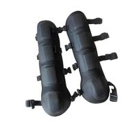 Jiuvaso Lot de 2 Genouillères et Protège-Tibias de Jardinage Réglables et Confortables