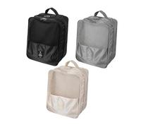 Jiuvaso Lot de 3 Sacs à Chaussures de avec Poignée, Organisateur de Valise pour Activités de Plein Air