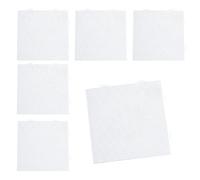 Jiuvaso Lot de 6 plaques à Picots carrées pour Perles à Repasser, résistantes à la Chaleur, légères et Portables, idéales pour Les projets de Loisirs