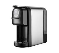 Jiuvaso Machine à Café Automatique Cafetière Expresso Broyeur Multi-capsules et Moulu Commande Simple Support de Tasse Réservoir Latéral Gain de Place Acier
