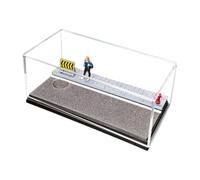Jiuvaso Maquette de Bâtiment Anti-poussière pour Parking à L'échelle 1:64, Compatible avec Les Modèles Réduits en Métal Moulé sous Pression.
