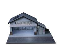 Jiuvaso Maquette Miniature D'atelier de Maintenance Automobile Au 1/64