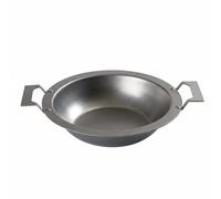 Jiuvaso Marmite à Fondue en Acier Inoxydable Marmite Casserole Faitout avec Séparation Centrale Base Composite pour Répartition de Chaleur Prises Sûres, 32CM, Soupe Claire