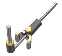 Jiuvaso Marqueur Double Usage Professionnel Jauge de Menuiserie de Marquage Pointe Poids Équilibré 340g Poignée Cylindrique Adapté aux Gabarits Calibrage Montage Travaux Bois
