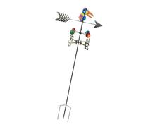 Jiuvaso Oiseau indicateur de Direction du Vent Cadeaux Ornement décoratif en métal pour Hangar Ferme poulailler Porche de Ferme