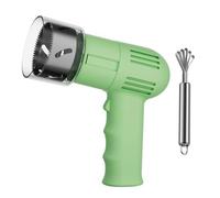 Jiuvaso Ouvreur de Automatique Perforateur de Coque de Appareil pour Déchirer Coque Outil Réutilisable pour Extraire Pulpe en Acier, VERT
