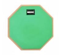 Jiuvaso Pad d'Entraînement Batterie Pad Tapis Surface Caoutchouc Silencieux pour Travail Quotidien Maîtrise des Rudiments et Du Rythme Convient à Débutants, Vert