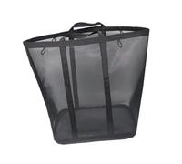 Jiuvaso Panier à Linge de Sac de Toilette en Sac en Mesh, Sac à Main de Camping intérieur en Plein air, Panier à Linge Pliable pour de Vacances, Grand