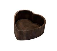 Jiuvaso Panier Photographie Nouveau-né Tapis Canapé Bébé Bain Accessoires Décor Bois Léger Adapté Bébé Photo Anniversaire, CAFÉ