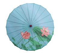 Jiuvaso Parapluie Chinois en Papier huilé, Parapluie de Danse Classique pour Accessoires Photo de Cosplay, Style B