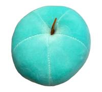Jiuvaso Peluche pomme de 10 cm de diamètre, fruit en peluche, poupée pour fête de la Saint-Valentin, adultes, Bleu