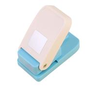 Jiuvaso Perforatrice d'Onglets pour Séparation de Feuilles, Séparateur de Feuilles Mobiles Ergonomique, Coupe Étiquettes Pratique, Accessoire de Loisir Créatif, Adapté Carnets et Cartes de Vœux, Carré