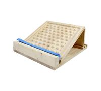 Jiuvaso Planche Inclinée à Angles Réglables, Pédale D'équilibre, Planche Inclinée Professionnelle, Extension des Mollets pour L'entraînement, Bosses arrondies à 4 Angles