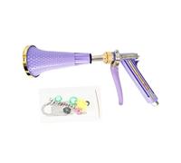 Jiuvaso Poignée Réglable pour L'arrosage du Jardin et Le Nettoyage de La Cour, Violet
