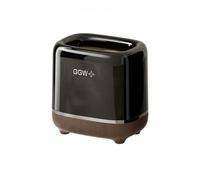 Jiuvaso Poubelle Bac Corbeille Déchets Ménagers Maison à Double Couche Mobile avec Seau Intérieur en Capacité 11L et Silhouette Sobre Adaptée au Salon Bureau Chambre Cuisine, Noir