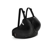 Jiuvaso Protège-Poitrine Femme Fencing Coquille Plastron Carapace Conception Proche du Corps avec Devant Sculpté et Côtés Protégés Réglage Facile Absorption , Noir , S