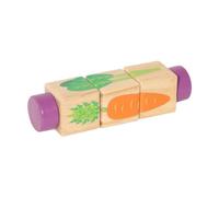 Jiuvaso Puzzle En Bois - Jeu de Réflexion Stimulant pour Développer Les Capacités Cognitives Des Jeunes Enfants - Idée Cadeau - Blocs de Construction et Fille, Style H