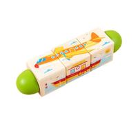Jiuvaso Puzzle Rotatif - Jouet éducatif pour - Reconnaissance Des Formes - Éducation Préscolaire - Cadeau D'anniversaire, Trafic