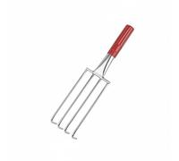Jiuvaso Râteau INOX Râteau de Plage Fourche à Creuser Outil à Palourdes Conception Efficace Pénétration du Sable sans Plier Ni Casser pour Bivalves Découverte