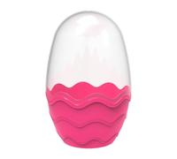 Jiuvaso Récipient Remplissable En Forme D'œuf, Idéal pour Garnir Les Paniers de Pâques Ou pour Décorer Les Mariages avec Des D'œufs, Rouge