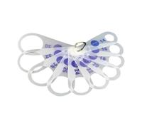 Jiuvaso Règle de Diamètre pour Fruits Calibre de Triage Manuel Mesureur de Petits Fruits Outil de Sélection Jauge de Calibrage Fabriquée En Matériau PP Durab, Blanc