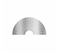 Jiuvaso Règle de Positionnement d'Angle Règle Modélisme Gabarit Traçage Équerre Gabarit de Scribing Marquage Fin Détails de Panneaux Alignement et, T14a08 Angle