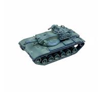 Jiuvaso Réplique de Véhicule Militaire Maquette Blindée M60A2 Starship Modèle Miniature Figurine de Char Plastique Prêt à Poser Échelle1/144 Adaptée au Bureau Diorama de Collection, Vert Militaire