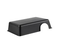 Jiuvaso Reptile Refuge pour Serpent Boîte de Cachette Abri pour Gecko Léopard Grotte pour en PP Nettoyage Simple Adapté à L'Habitat, Je