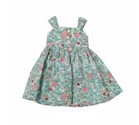 Jiuvaso Robe Fleurie pour Poupée BJD 1 6 Échelle Robe Sundress sans Manches Vêtement Accessoire Textile Doux Couture Pastoral Adaptée aux Mises en Scène Vitrines Collections Cadeau , Vert , Fleuri
