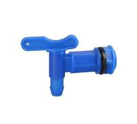 Jiuvaso Robinet Remplacement Robinet Connecteur Cuve Adaptateur Tonneau Dispositif Étanche Polychlorure de Vinyle Résistance à l'usure Remplacement Facile Ada, Bleu