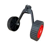 Jiuvaso Roues Auxiliaires pour Tondeuse à Gazon, Roue de Support pour Coupe-Bordures, roulettes de Rechange Robustes pour Outils de Jardinage dans Les Parcs