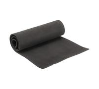 Jiuvaso Rouleau de mousse artisanale pour cosplay, feuille de caoutchouc néoprène EVA pour costume de cosplay, Noir