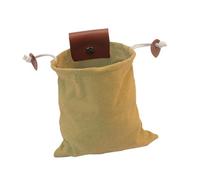 Jiuvaso Sac de Cueillette Compact avec Fermeture Cordon et Boucle Métal Toile Cirée et Poche Pliante Résistante à l'eau Fonction Polyvalente Convient à La Cue, Kaki