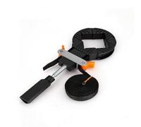 Jiuvaso Serre-joint d'Angle pour Cadre Pince de Bande Pince d'Assemblage Outil de Tension avec Système de Sangle Intégré et Molette Maintien d'Équerre Précis, 6 Mètres