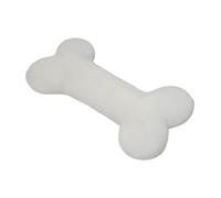Jiuvaso Simuler La Forme Osseuse Des Jouets En Peluche Remplie de Poupée Pendonation de Forme D'os En Peluche pour Les Jeunes Filles, Blanc 35cm