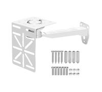 Jiuvaso Support Caméra Surveilllance avec Support Mural Adaptateur Universel Bras Réglable Structure Métallique Solide Adapté à La Entreprise Ma, Support Mural