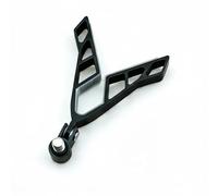 Jiuvaso Support de Canne à Pêche Porte Canne Repose Canne Tête Alliage d'Aluminium Conçu pour Maintien et Repos Entre Lancers Adapté aux Rives Pêche Assise Observation de la Ligne , Noir