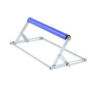 Jiuvaso Support de Machine à Couper Support de Scie à Table Cadre de Maintien Banc de Travail à Rouleaux avec Hauteur Réglable pour Polyvalence Adapté Au Tra, Bleu