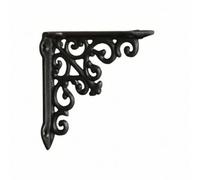 Jiuvaso Support Mural Branche Étagère Support Console Corbeau Angle en Fonte pour Livres Plantes Objets avec Vis et Chevilles Adapté pour Salon Lecture , Petit , style to 3