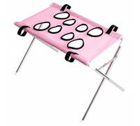Jiuvaso Table Toiltage ngles Stable Structure Pliable Compacte, Table Toiltage Fil, Mobilier, pr Bain