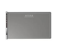 Jiuvaso Tapis Chauffant Alimentaire Tapis Chauffant Électrique Plateau de Réchauffage pour Buffet Plaque Chauffante Alimentaire Fonction Minuterie 8 Heures et, Gris