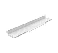 Jiuvaso Tapis de Robinet D'évier, Bac à Séchage Rapide, Protection Anti-gouttes pour Salle de Bain et Cuisine, Blanc