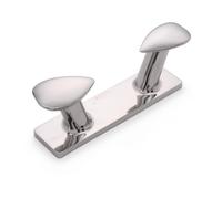 Jiuvaso Taquet d'Amarrage Marin Taquet Pièce de Pont Compacte Montée à Plat Finition Lisse Sécurité des Cordages Pendant Les Manoeuvres Adapté à Kayak