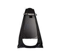 Jiuvaso Tente de Portable Abri Toilettes Cabine Vestiaire Paravent Pliable Repli Compact Polyester Cadre Acier Galvanisé Pratique pour Se Changer Adaptée au Camping Plage Jardins, Noir