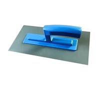 Jiuvaso Truelle de Plâtrage Petite Spatule à Plâtrer Outil de Main Outil de Maçonnerie Léger Matière PP Adaptée Aux Chantiers de Rénovation Décoratio, bleu