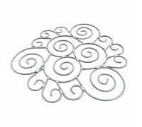 Jiuvaso Tuteur Extérieur Support Plantes Cage Pivoine Stake Spirale Fer Support Préserve Beauté Empêche Sol Pendant Croissance Intempéries Saison Convient Jardin Pots Massifs Bordures, Spirale
